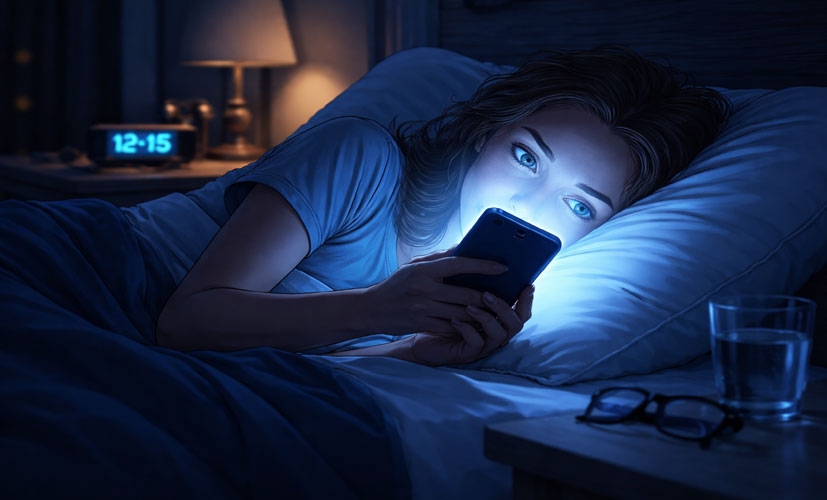 Karanlıkta Telefona Bakanlar, Mavi Işık Neler Yapıyor?
