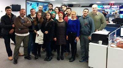 İletişim öğrencileri Anadolu Ajansı’nı ziyaret etti 3