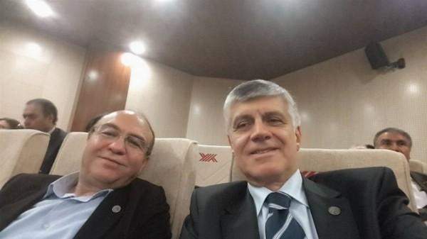 Prof. Dr. Konuk ve Prof. Dr. Uzbay, YÖK Toplantısı’nda