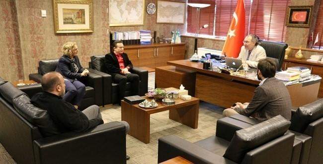 Tuzla Belediye Başkanı Dr. Şadi Yazıcı Üsküdar Üniversitesi’ni ziyaret etti