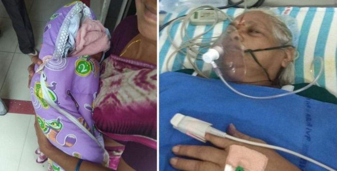 73 yaşındaki kadın ikiz doğurdu