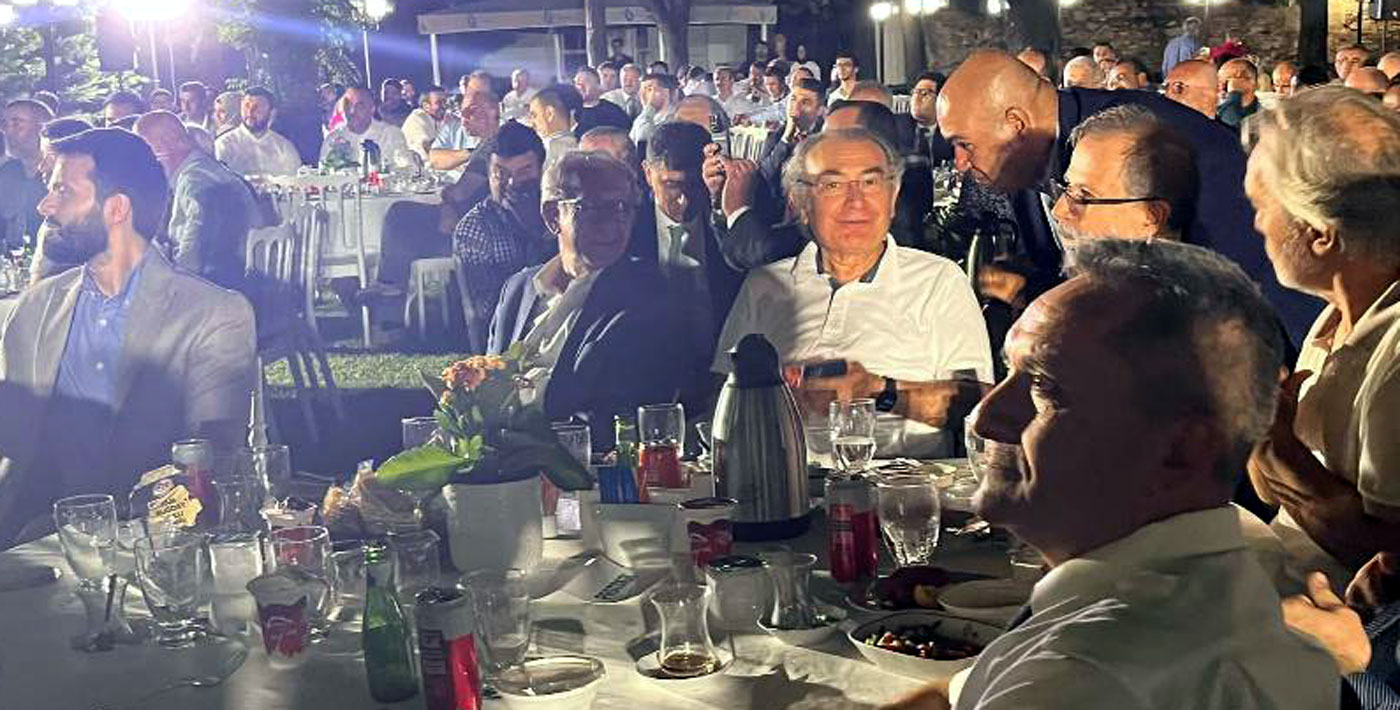 Prof. Tarhan  Demiryürek’in veda yemeğine katıldı