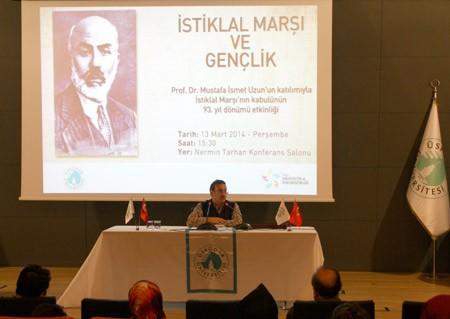 Üsküdar Üniversitesi İstiklal Marşı'nı konuştu