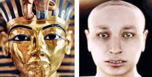 İşte yakışıklı Tutankamon