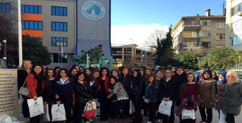 Eryetiş öğrencileri Üsküdar Üniversitesi'nde